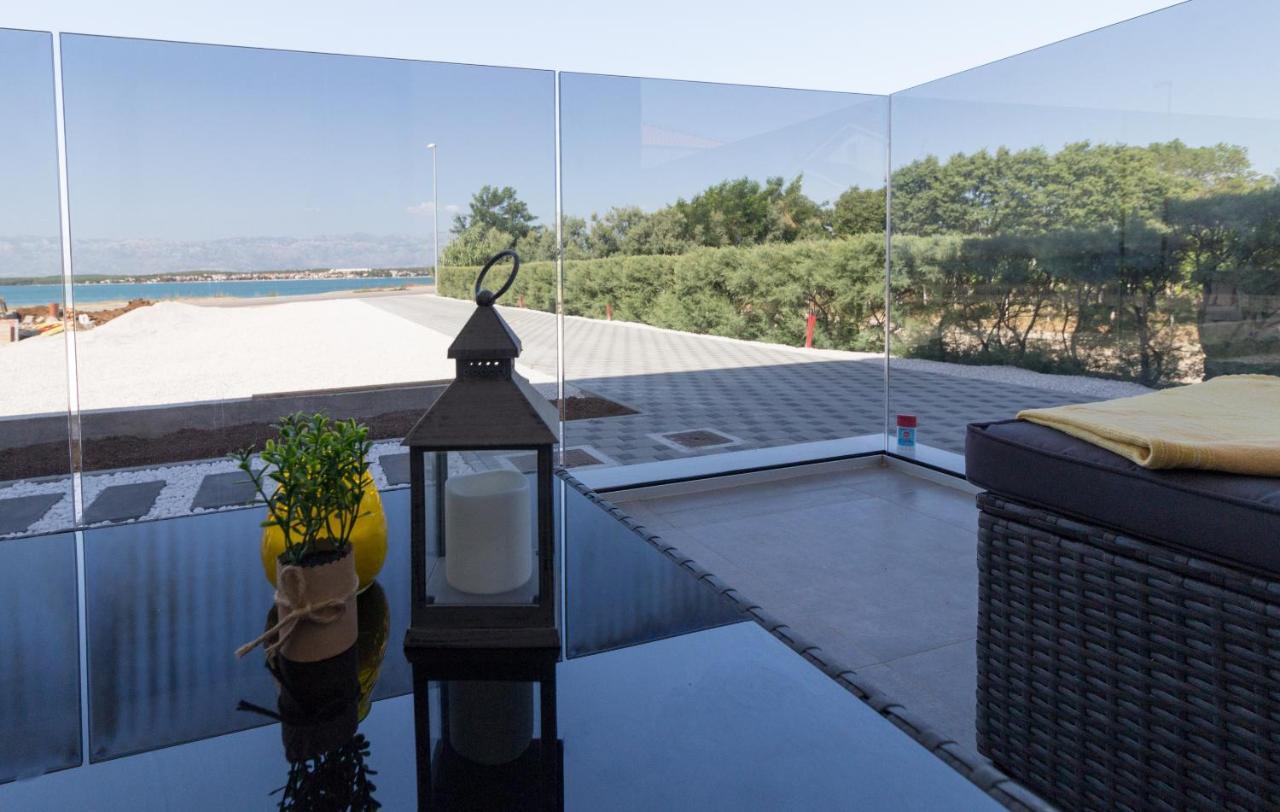 Luxury Beachfront Villa Crystal Aenona - By Ta Leut Agency Nin Extérieur photo